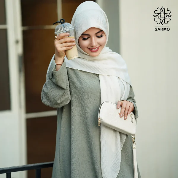 تونیک و شلوار ونوس سبز - تصویر 5