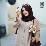 تونیک و شلوار ونوس کرم - Image 9