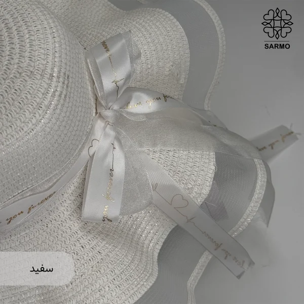 کلاه زنانه ساحلی چین دار - Image 12
