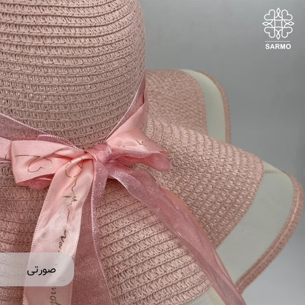 کلاه زنانه ساحلی چین دار - Image 7