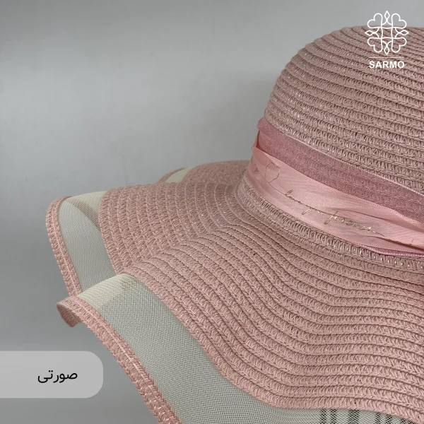 کلاه زنانه ساحلی چین دار - Image 8