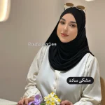 شال کشی کویتی مشکی - Image 2