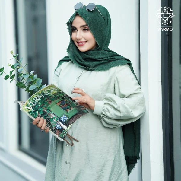 شومیز پاستیلی سبز - تصویر 4