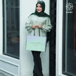 شومیز پاستیلی سبز - Image 5