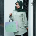 شومیز پاستیلی سبز - Image 6