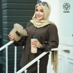 شومیز پاستیلی قهوه ای - Image 4