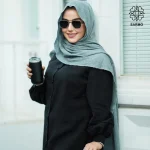 شومیز پاستیلی مشکی - Image 4