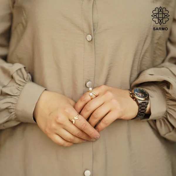 شومیز پاستیلی موکا - تصویر 7