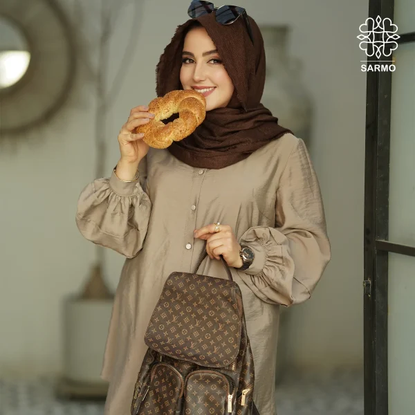 شومیز پاستیلی موکا - تصویر 4