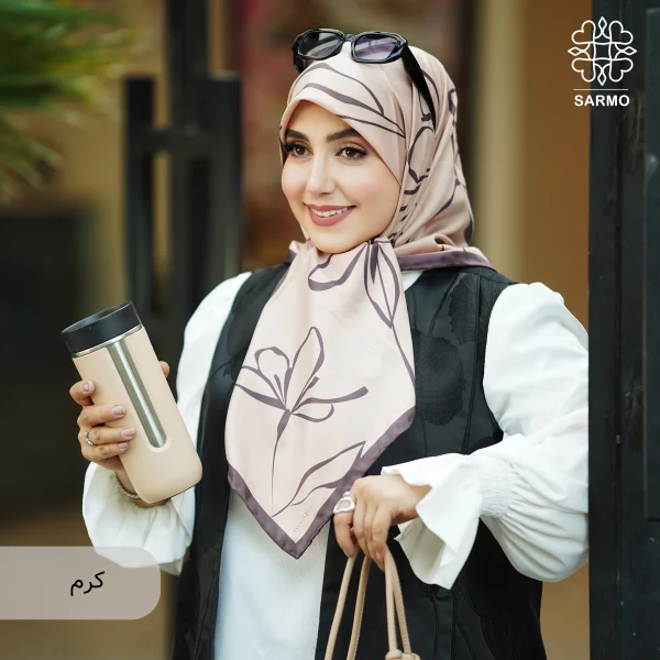 روسری ابریشم توییل طناز - اقتصادی - Image 11