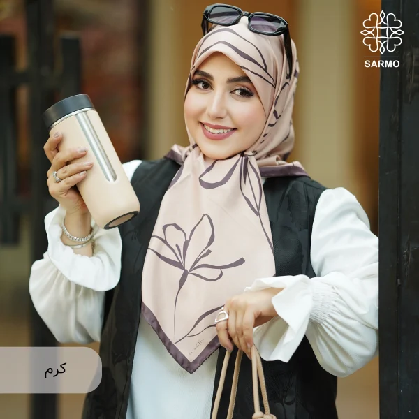 روسری ابریشم توییل طناز - اقتصادی - Image 12