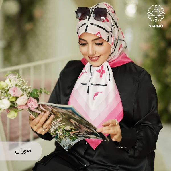 روسری ابریشم توییل لیانا - اقتصادی - Image 13