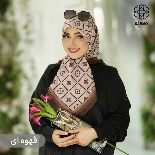 روسری ابریشم توییل لیانا - اقتصادی - Image 25