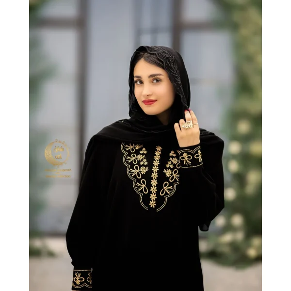 مانتو و شلوار مرویجت آیین گلدوزی - تصویر 2
