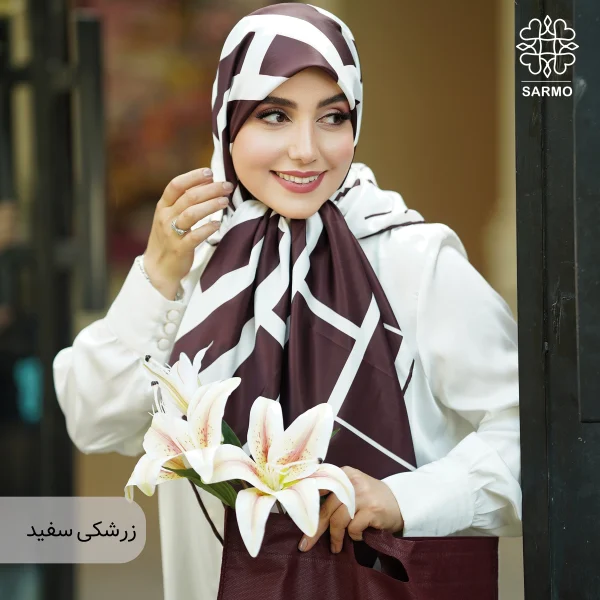 روسری ابریشم توییل نگاره - اقتصادی - Image 9