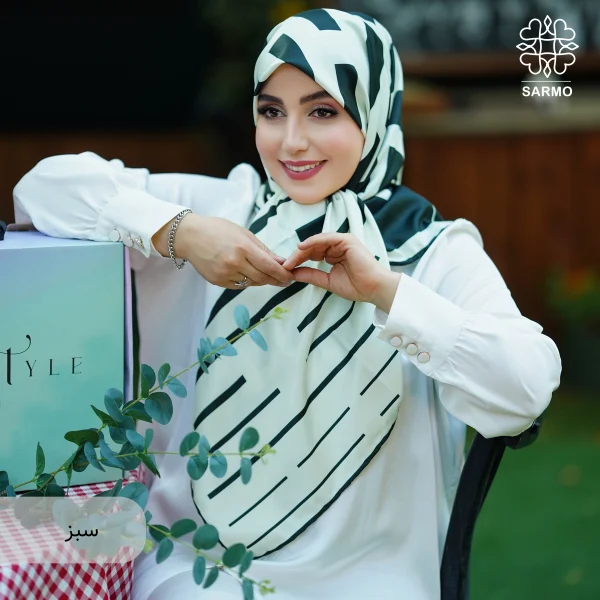 روسری ابریشم توییل نگاره - اقتصادی - Image 12
