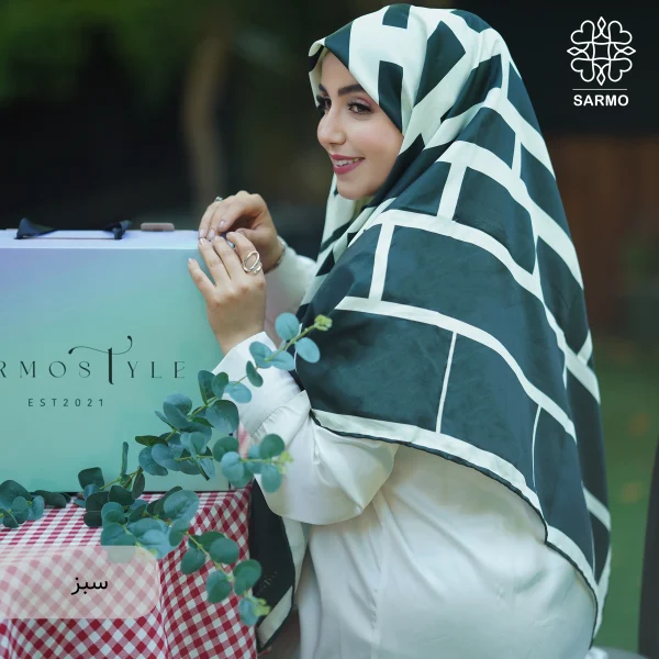 روسری ابریشم توییل نگاره - اقتصادی - Image 13