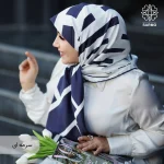 روسری ابریشم توییل نگاره - Image 17