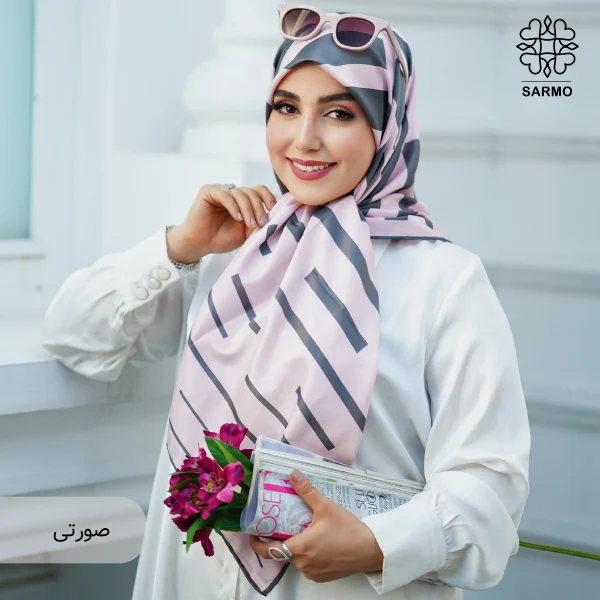 روسری ابریشم توییل نگاره - اقتصادی - Image 5