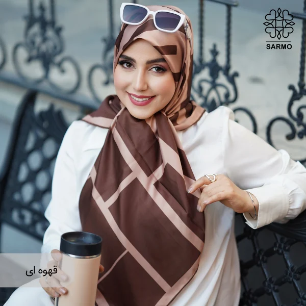 روسری ابریشم توییل نگاره - اقتصادی - Image 19