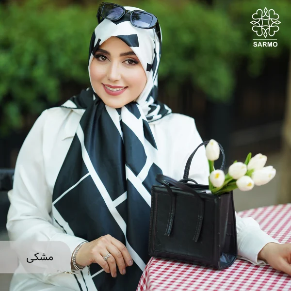 روسری ابریشم توییل نگاره - اقتصادی - Image 23