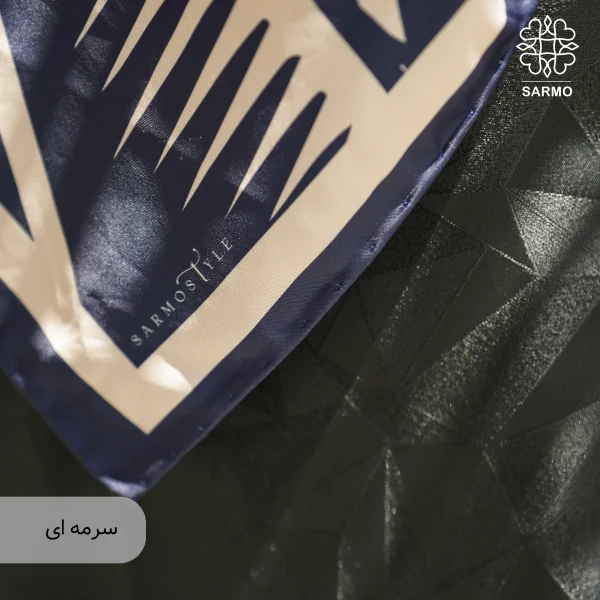روسری ابریشم توییل پالمیرا - اقتصادی - Image 25