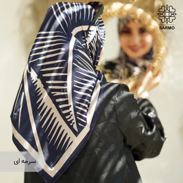 روسری ابریشم توییل پالمیرا - اقتصادی - Image 23