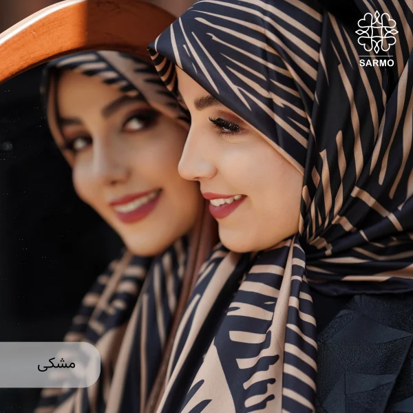 روسری ابریشم توییل پالمیرا - اقتصادی - Image 11
