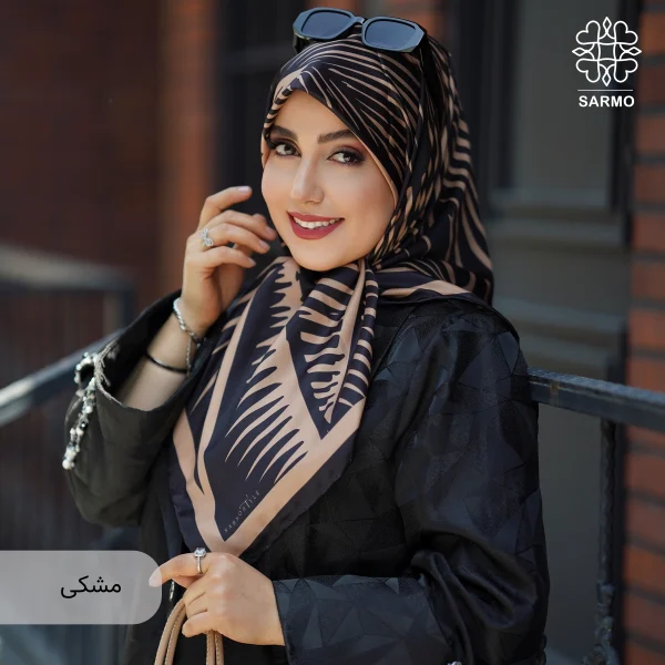 روسری ابریشم توییل پالمیرا - اقتصادی - Image 9