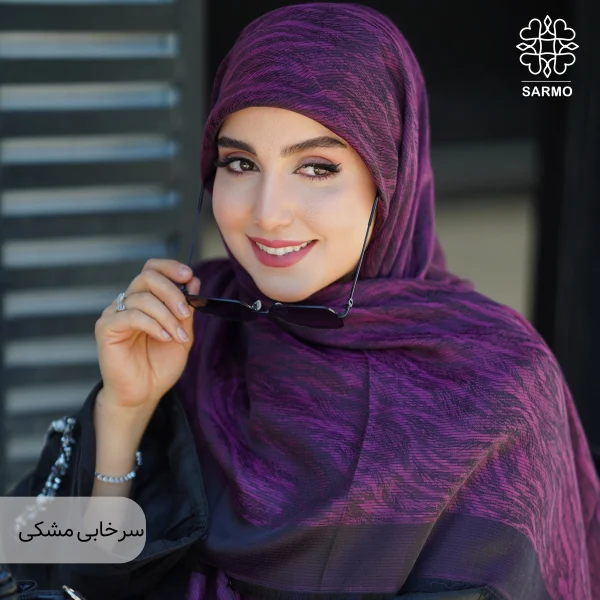روسری ژاکارد رونا طرح پر 140 - تصویر 16