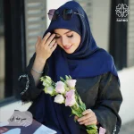 روسری ژاکارد رونا طرح پر- 140 - Image 13