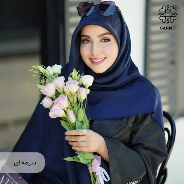 روسری ژاکارد رونا طرح پر 140 - تصویر 14