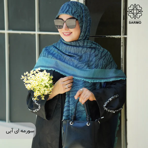 روسری ژاکارد رونا طرح پر 140 - تصویر 19