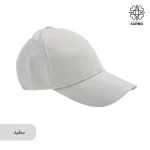 کلاه کپ زنانه کتان ساده - Image 2