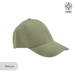 کلاه کپ زنانه کتان ساده - Image 4