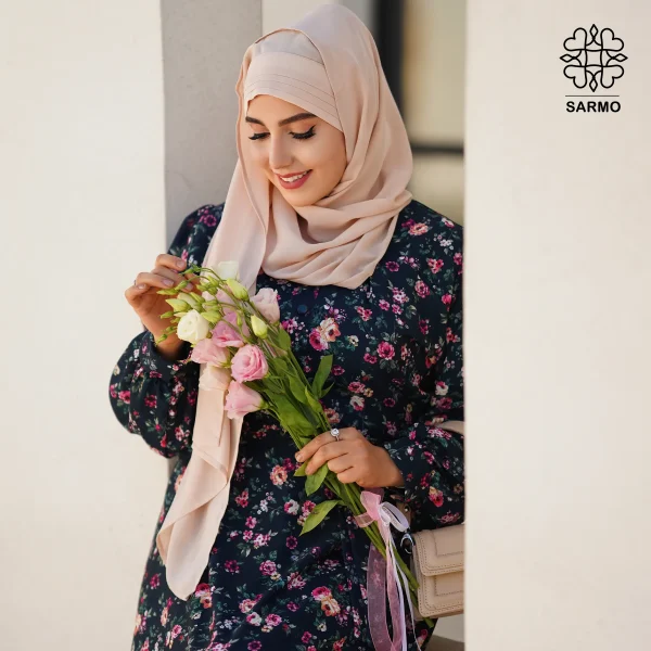 عبا پیراهنی الیزه زمرد - Image 11