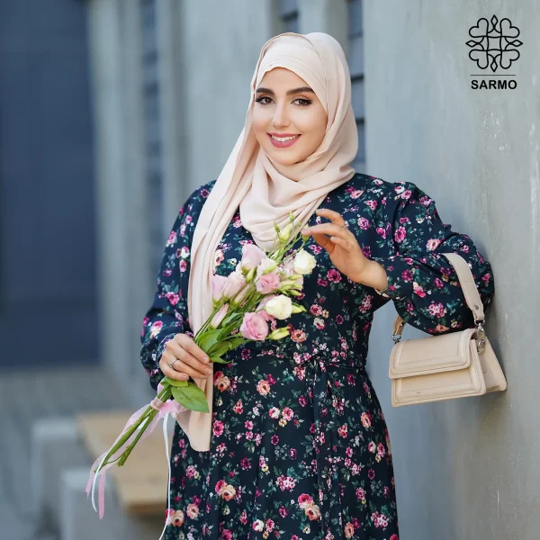 عبا پیراهنی الیزه زمرد - Image 10