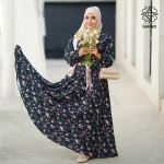 عبا پیراهنی زمرد - Image 4