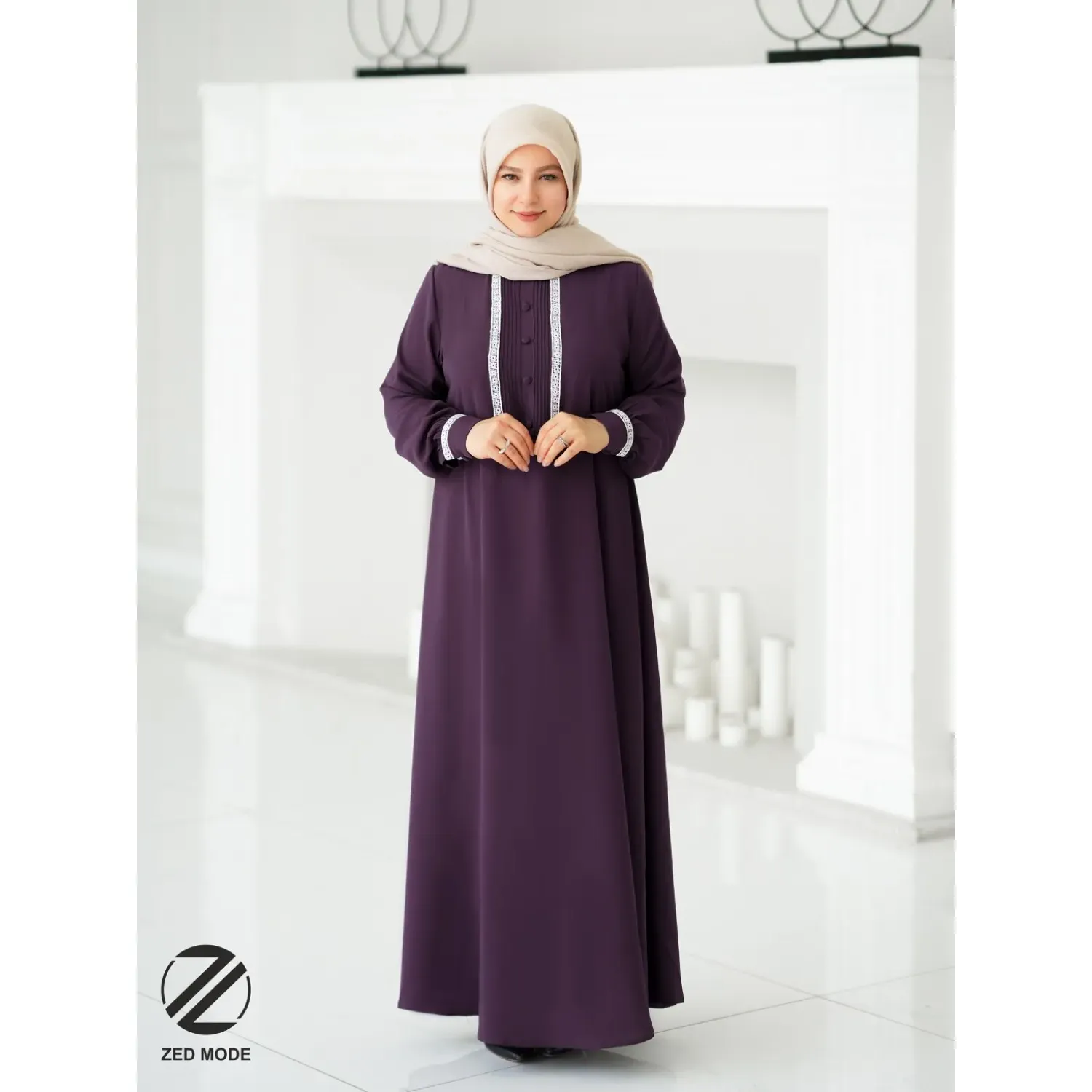 پیراهن-عبایی-استایل-z99-18334 پیراهن عبایی استایل z99 - Image 1