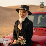 کلاه زنانه ساحلی طرح CHA - Image 8