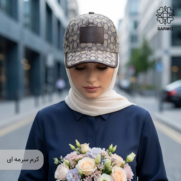 کلاه کپ زنانه طرح کوچ - Image 9