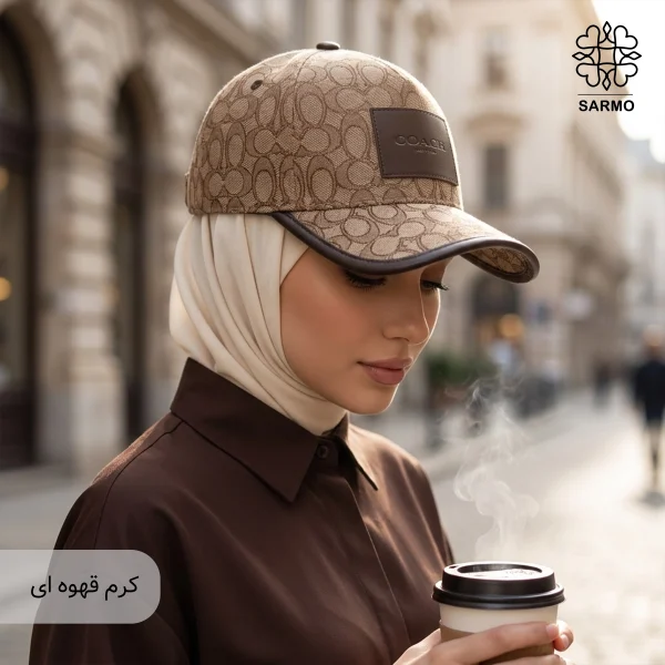 کلاه کپ زنانه طرح کوچ - Image 5