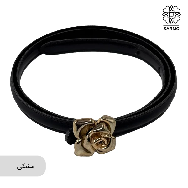 کمربند 1.5 سانت رز کد004 - تصویر 5