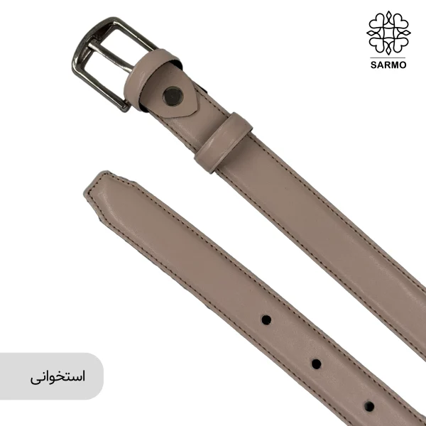 کمربند 2.5 سانت زبانه دار کد014 - تصویر 3