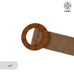 کمربند  4 سانت حصیری کد016 - Image 5