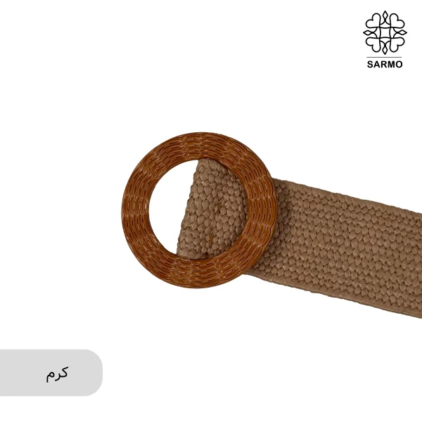 کمربند 4 سانت حصیری کد016 - تصویر 5