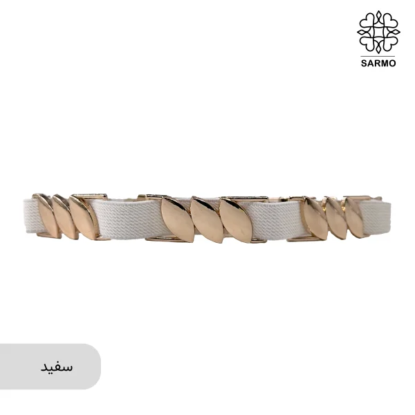 کمربند کشی 1.5 سانت گندم کد 018 - تصویر 4