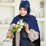 روسری ژاکارد رونا طرح زنجیر - Image 6