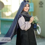 روسری ژاکارد رونا طرح زنجیر - Image 8
