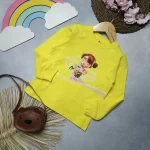 بلوز دخترانه طرح نورای فرشته - Image 2